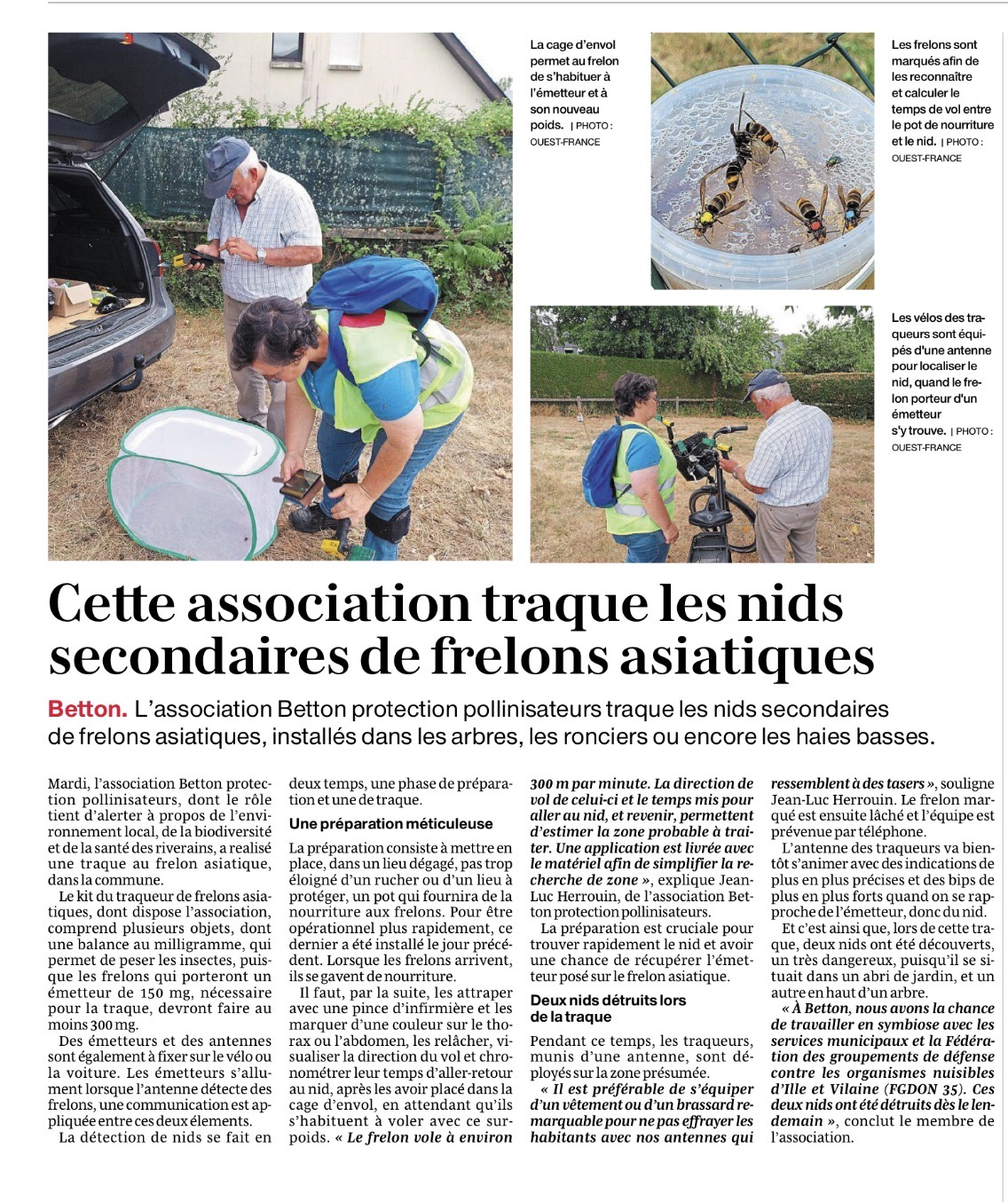 Ouest France 24 aout 2026